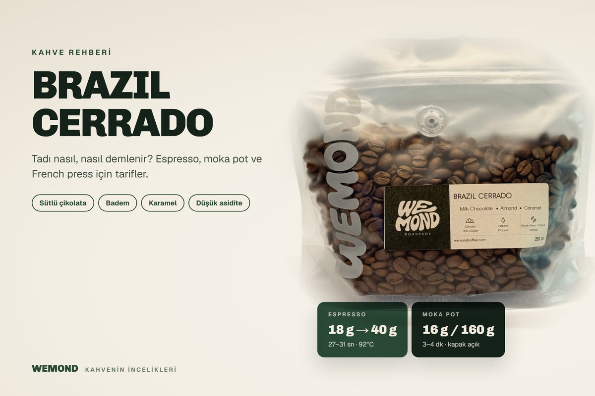Brazil Cerrado Kahvesi: Tadı Nasıl, Nasıl Demlenir?