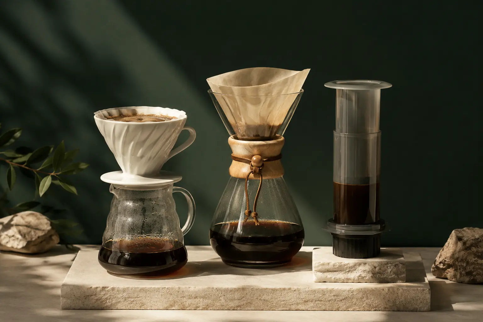 Demleme Kahve Rehberi: V60, Chemex ve AeroPress | Wemond Coffee